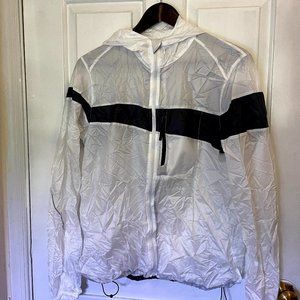 Brooks Packable White Running Jacket - Small